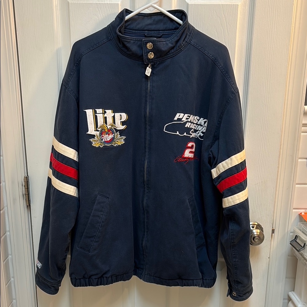EUC - Chase Authentics Miller Lite Rusty Wallace Penske Racing South Jacket
